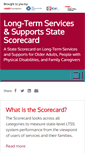 Mobile Screenshot of longtermscorecard.org